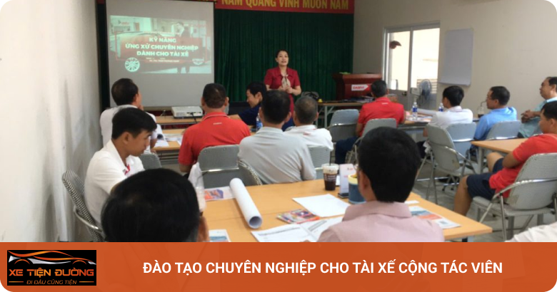 Đào tạo chuyên nghiệp cho tài xế cộng tác viên