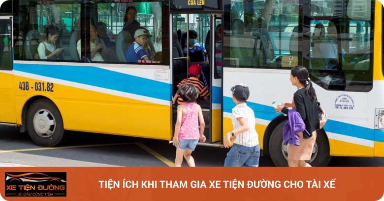 Tiện ích khi tham gia xe tiện đường cho tài xế