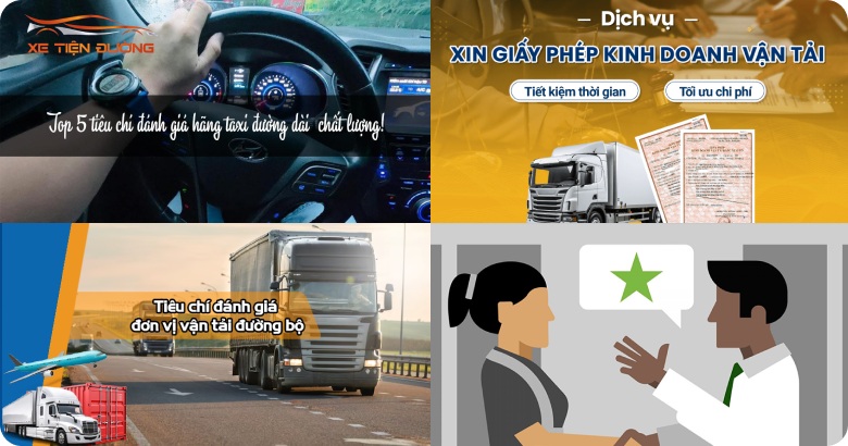 Tiêu chí đánh giá một dịch vụ xe tiện đường uy tín